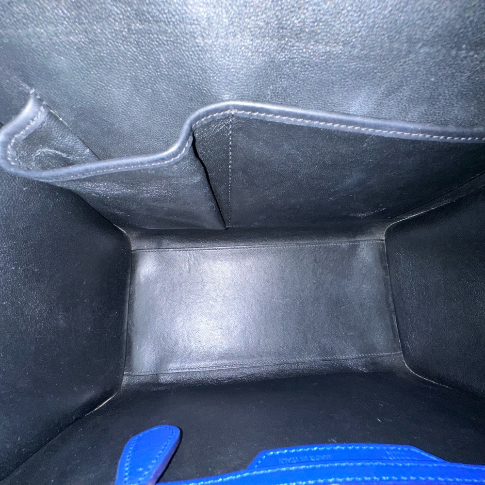 Celine Blue and Black Women's Bag - Picture 9 of 12